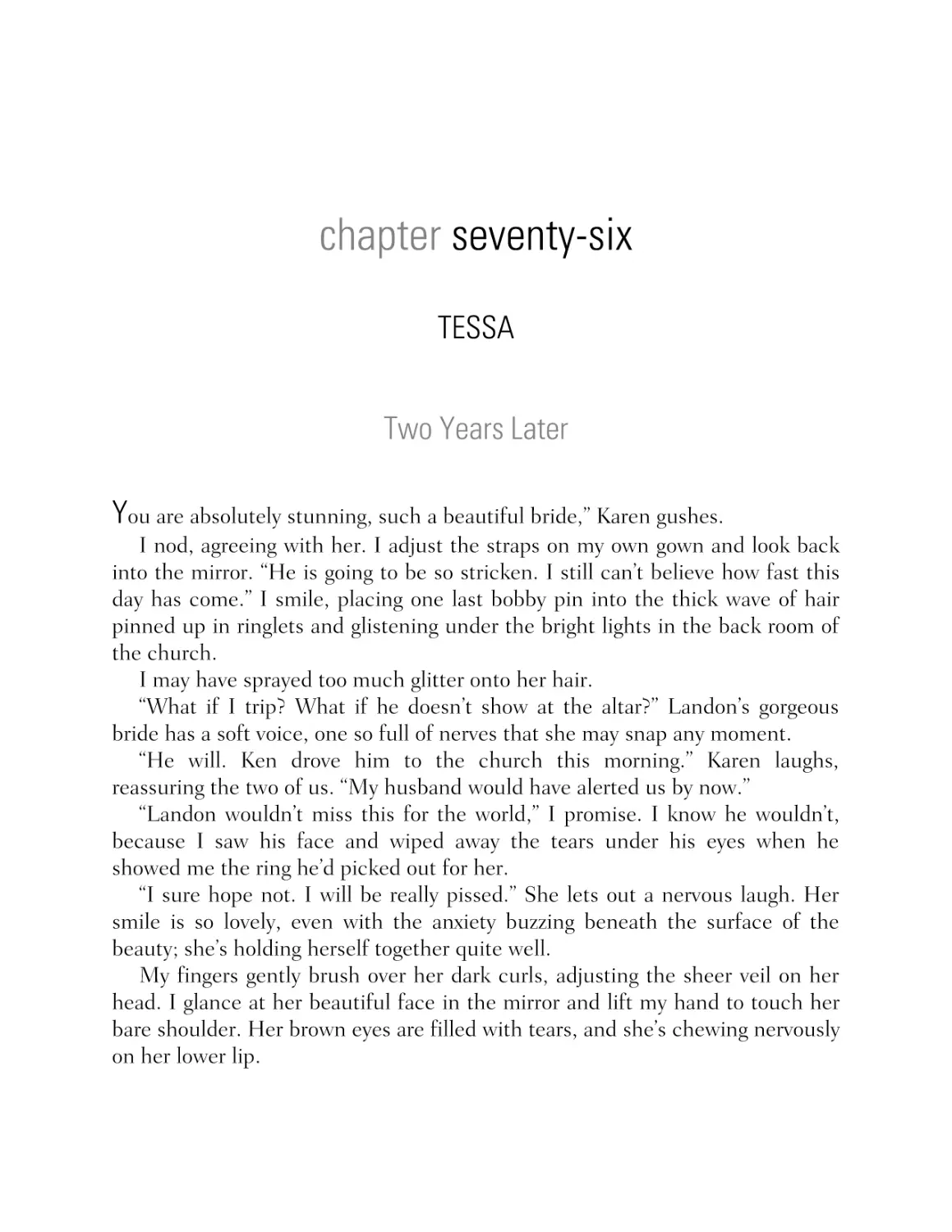 Chapter Seventy-Six