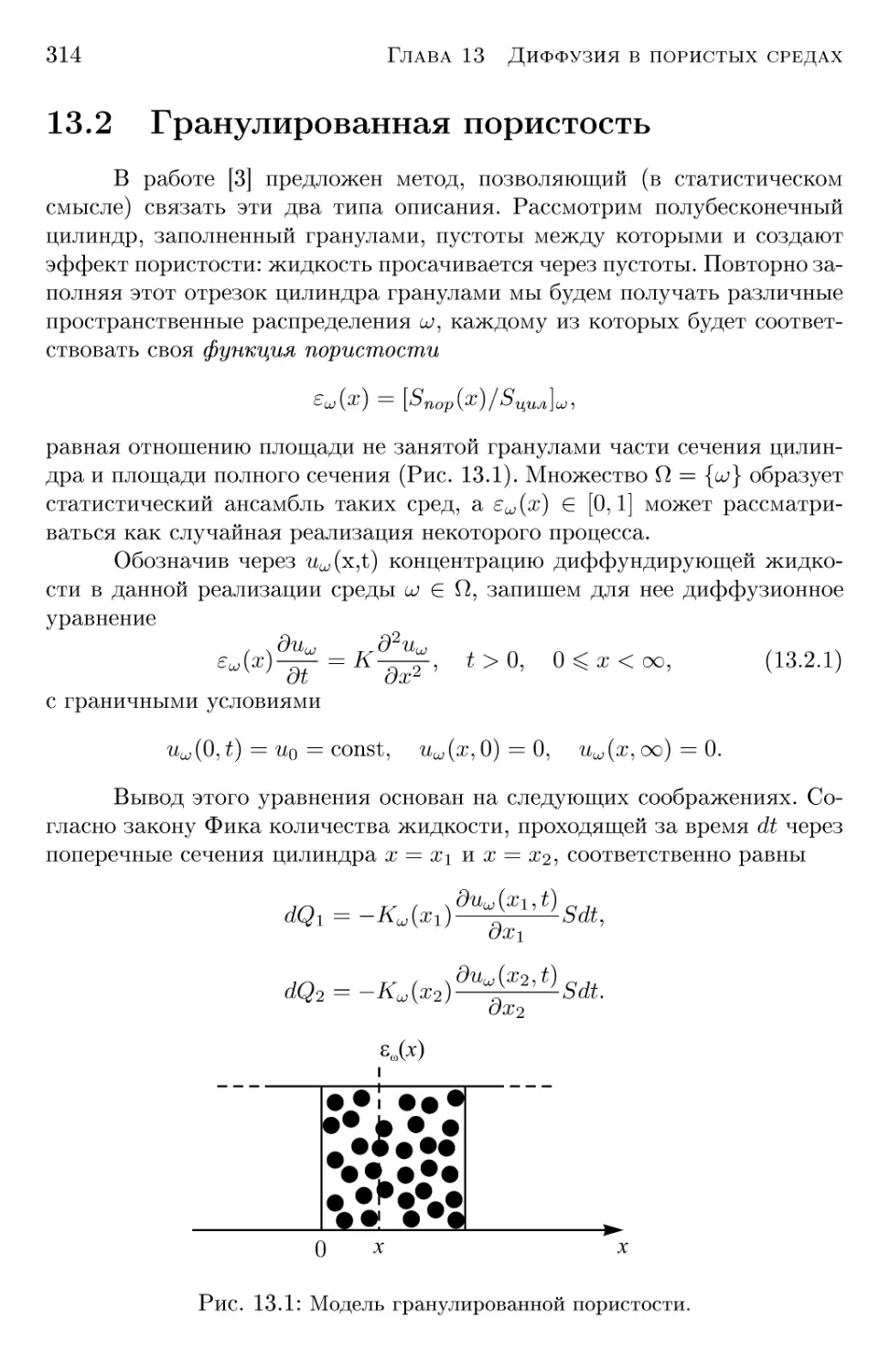 13.2 Гранулированная пористость