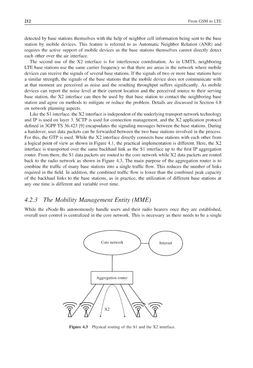 4.2.3 The Mobility Management Entity (MME)