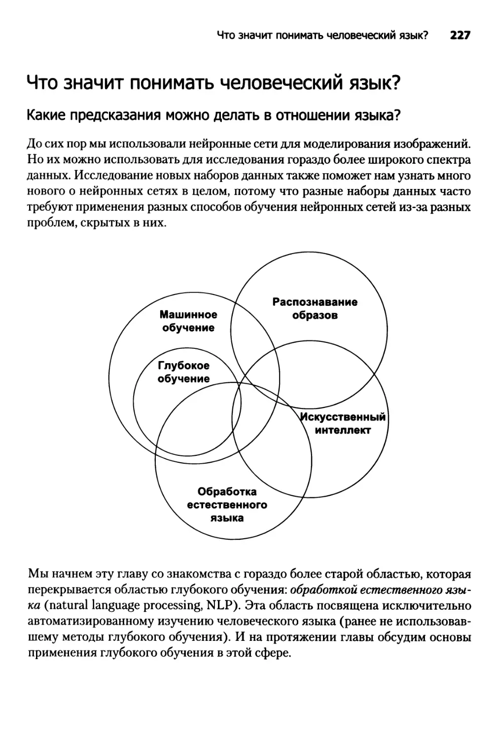 Что значит понимать человеческий язык?