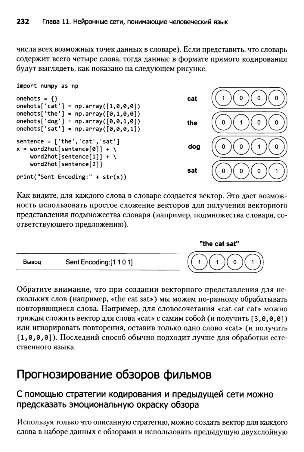 Прогнозирование обзоров фильмов