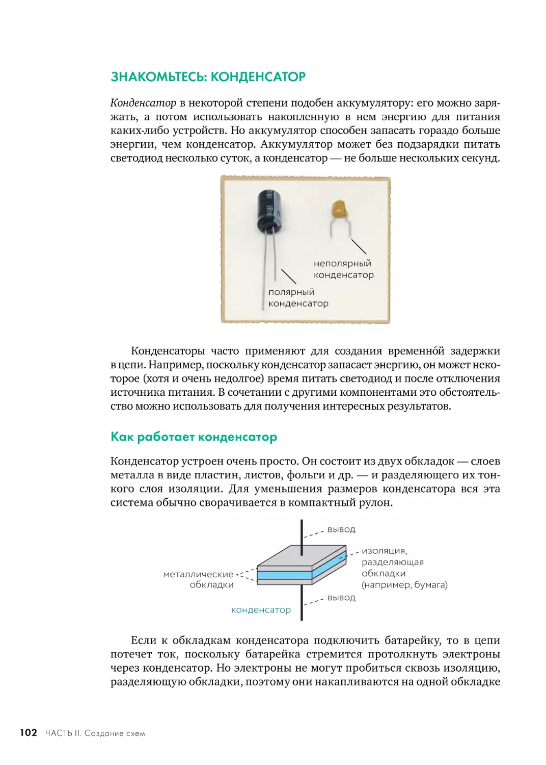 ЗНАКОМЬТЕСЬ
Как работает конденсатор