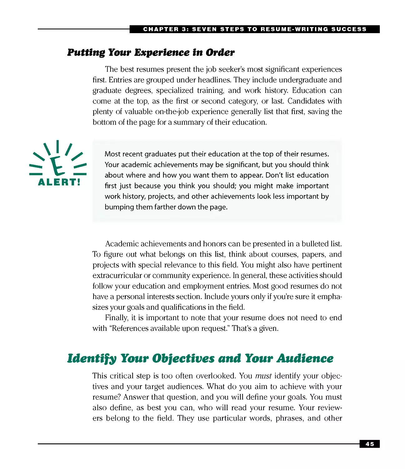 Identify Your Objectives and Your Audience