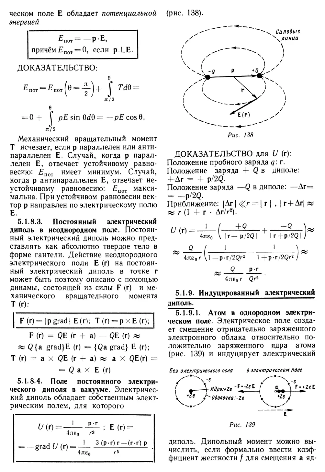 5.1.9. Индуцированный электрический диполь