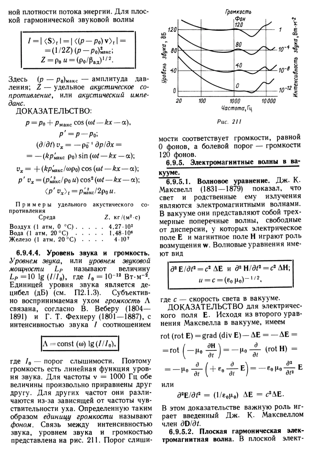 6.9.5. Электромагнитные волны в вакууме