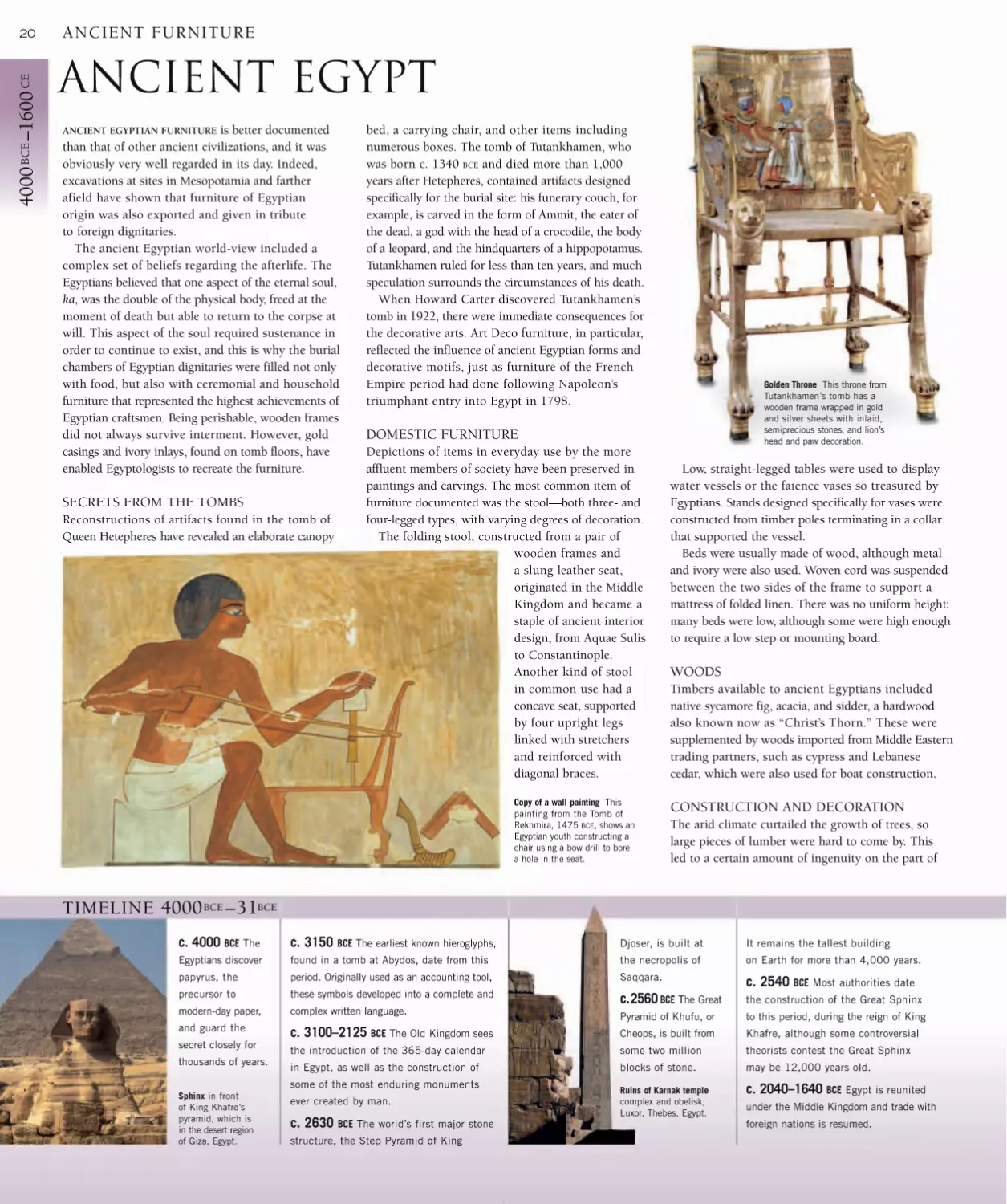 20 Ancient Egypt