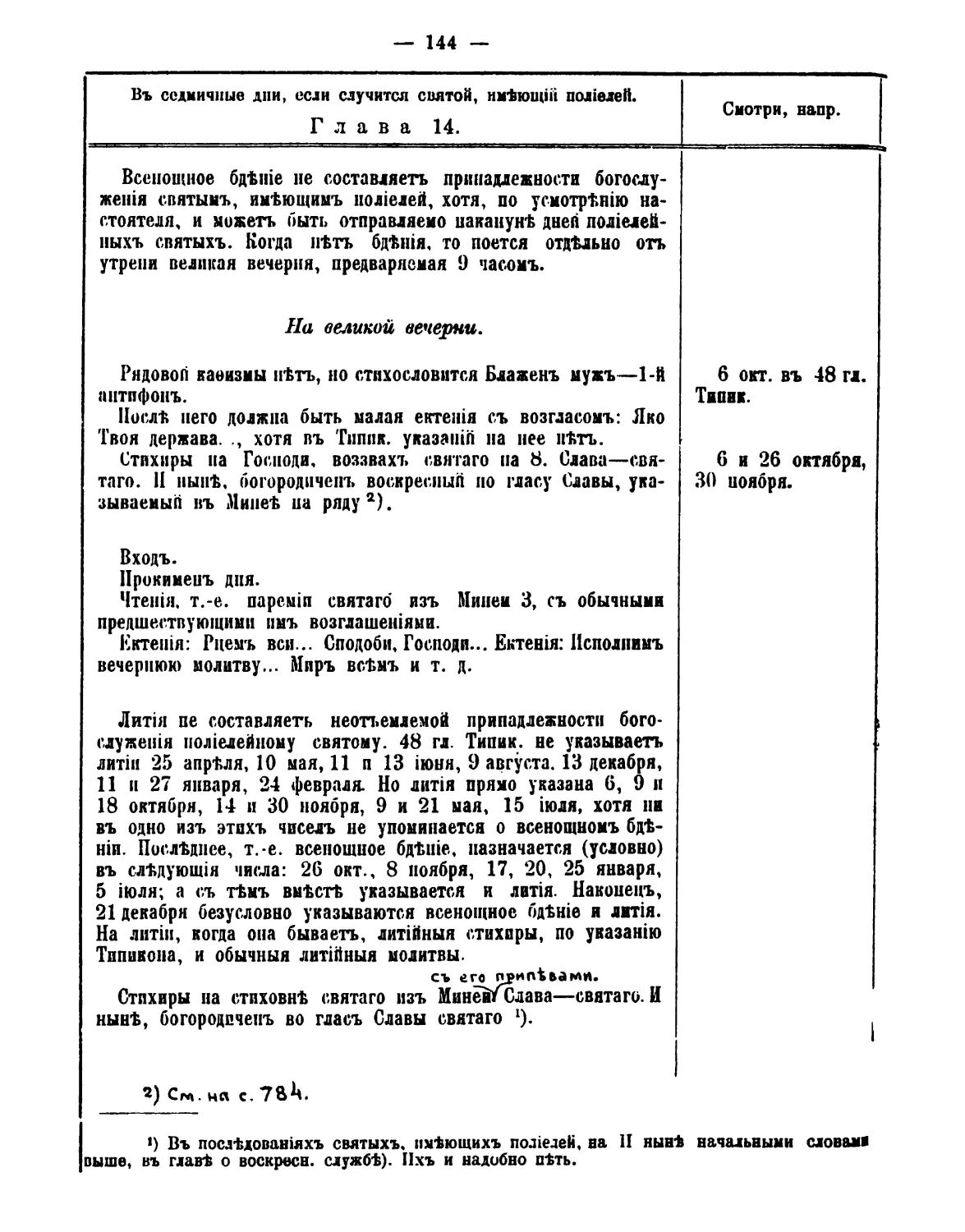 14. Святой + полиелейный
15. Святой + с пред-/попразднством