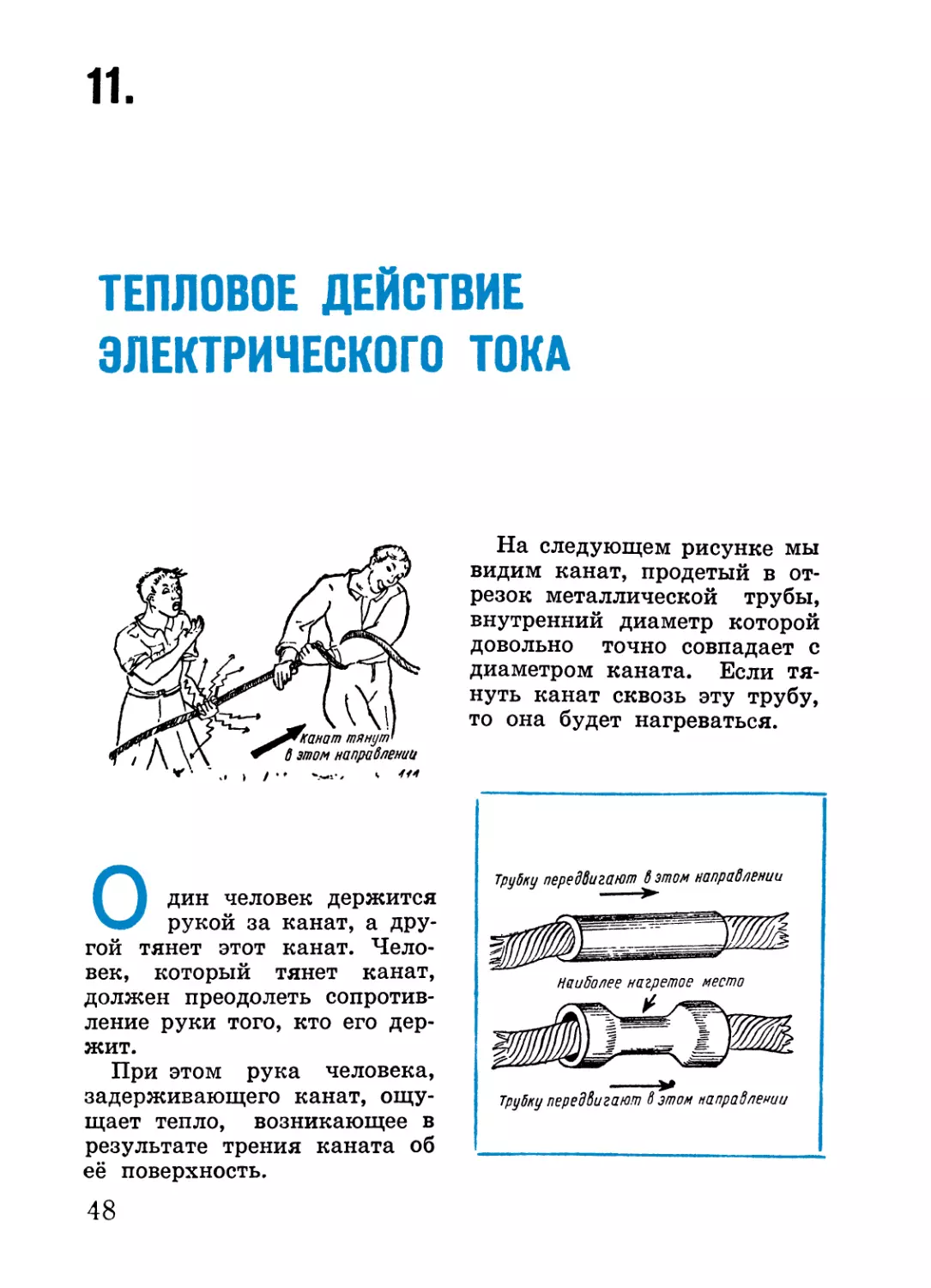 11. Тепловое действие электрического тока