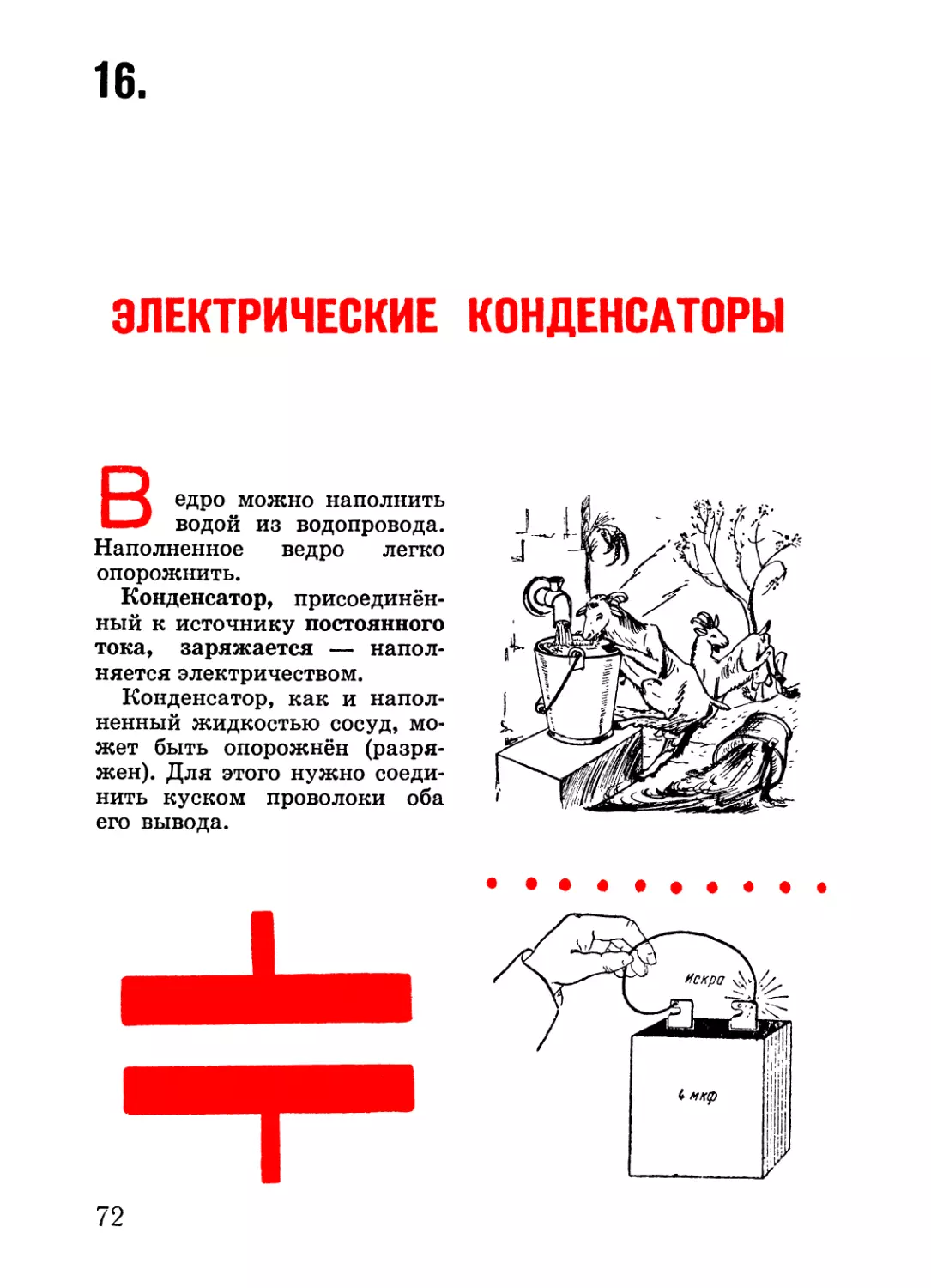 16. Электрические конденсаторы