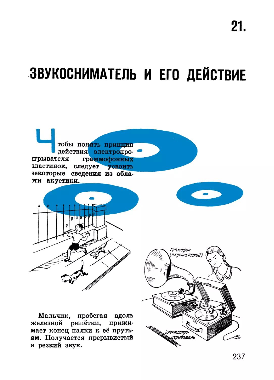 21. Звукосниматель и его действие