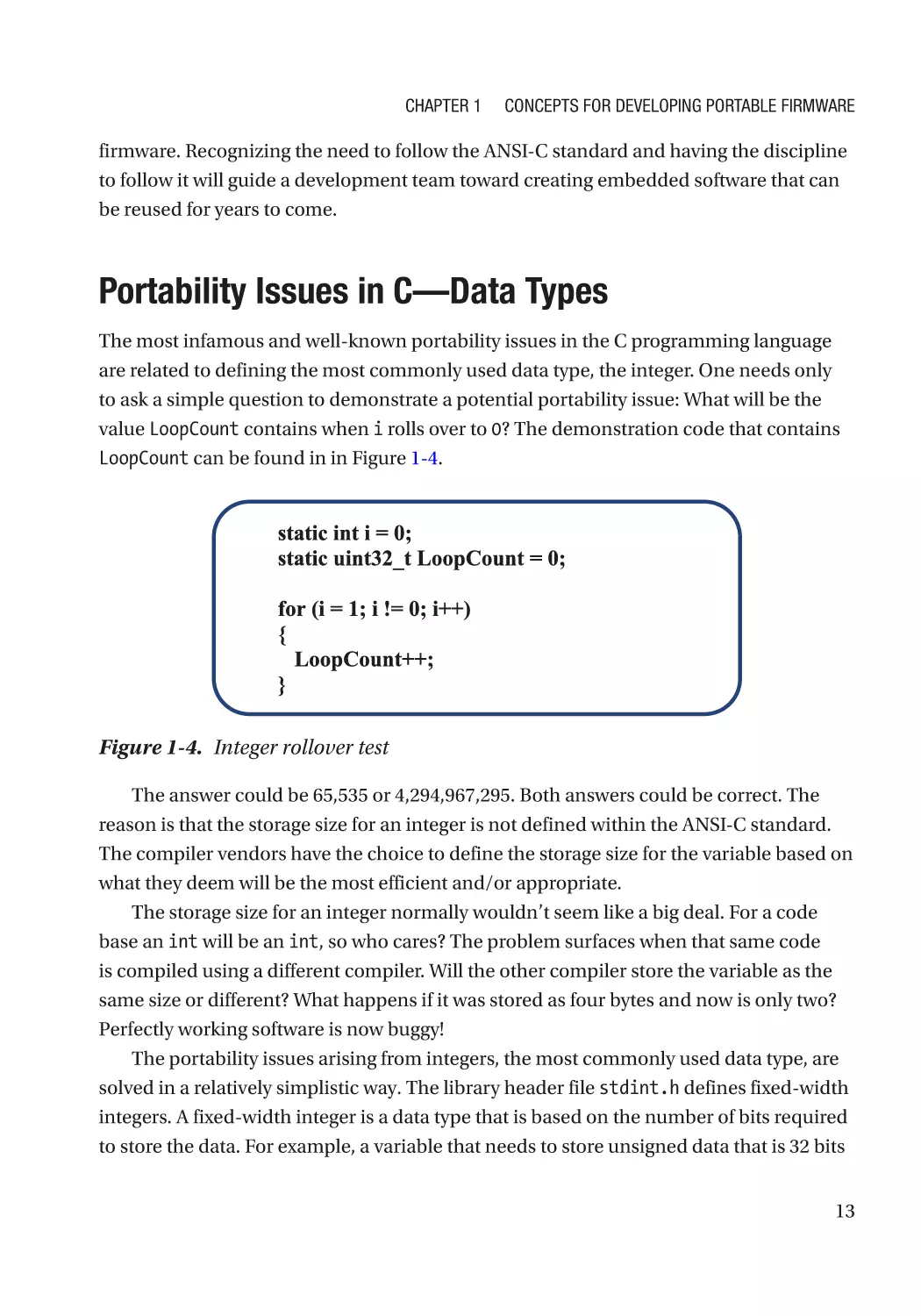 Portability Issues in C—Data Types