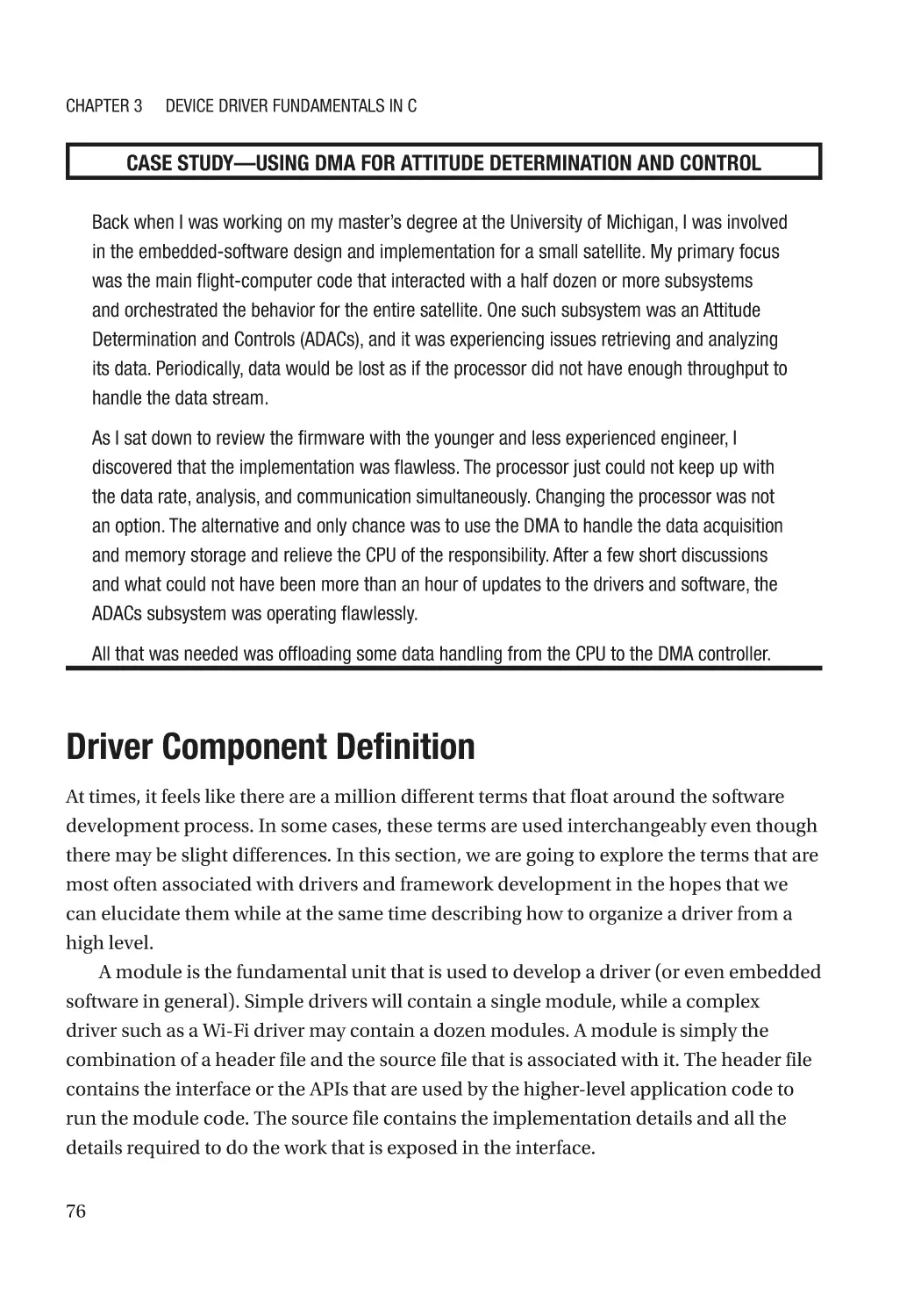 Driver Component Definition