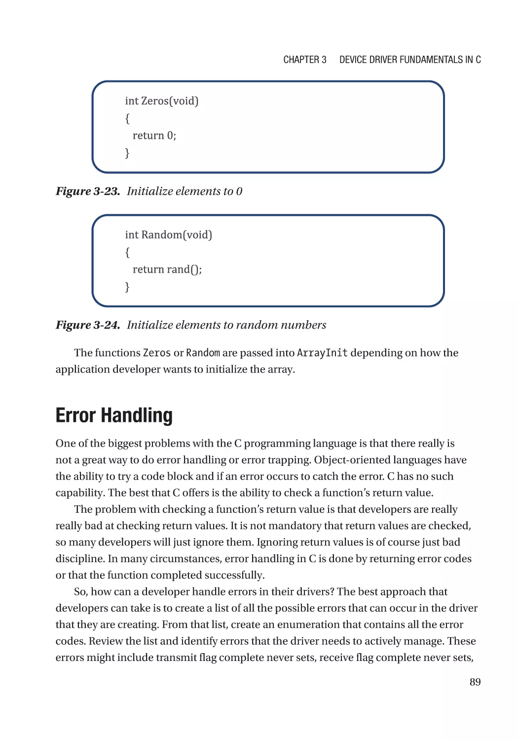 Error Handling