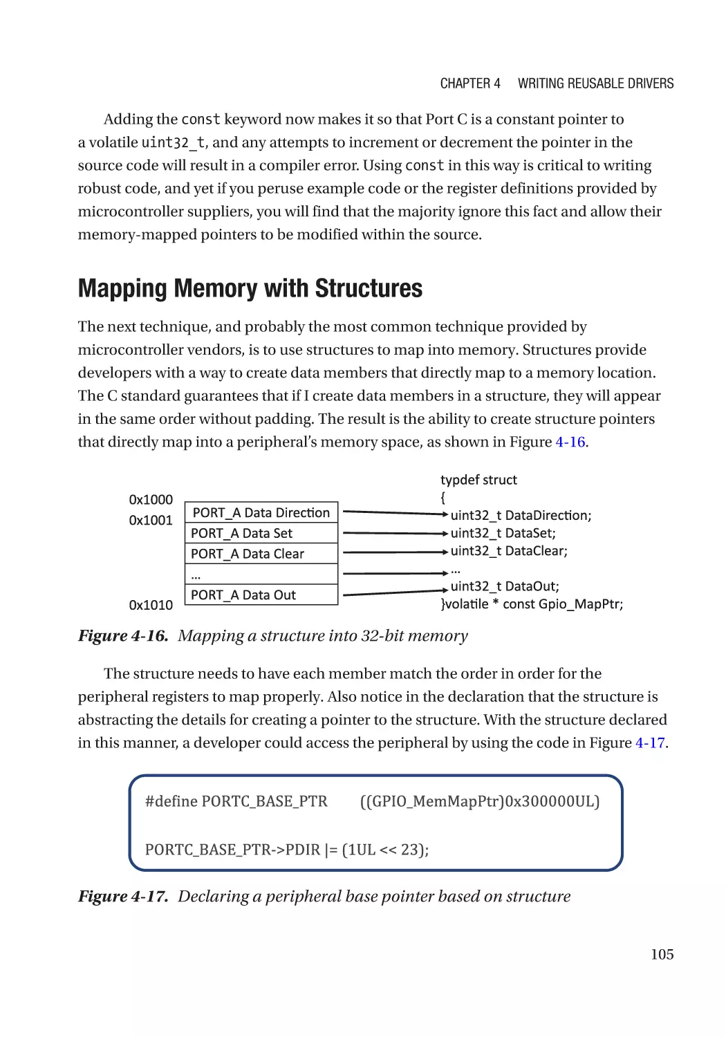 Mapping Memory with Structures