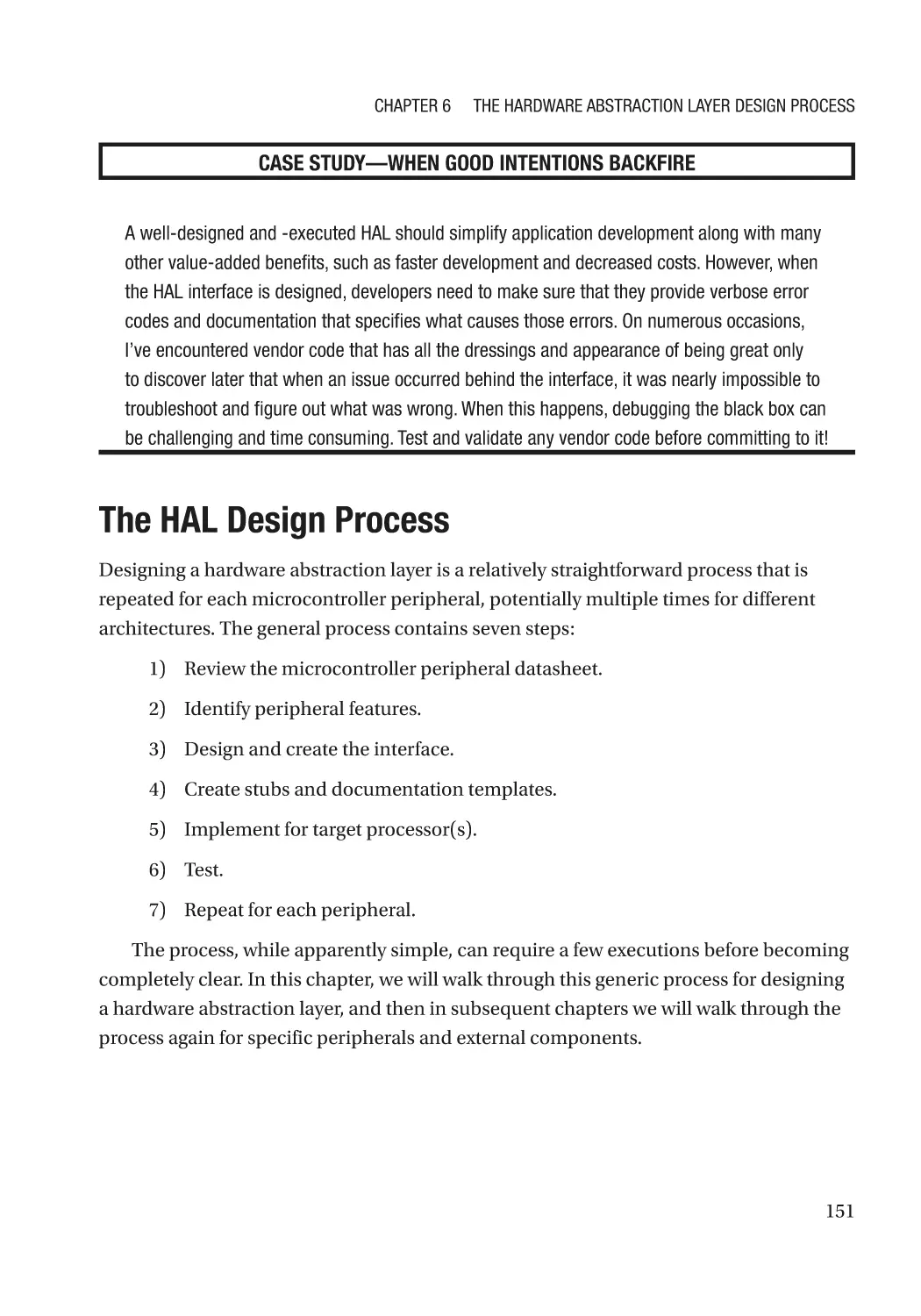The HAL Design Process