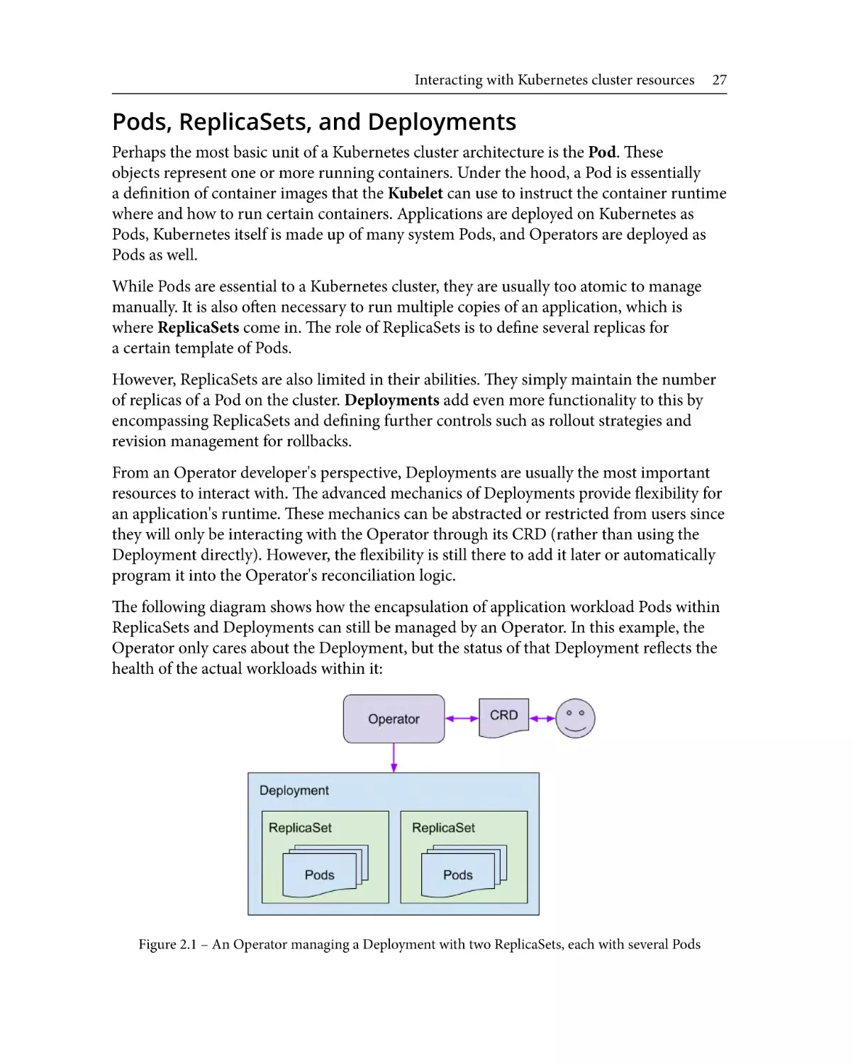 Pods, ReplicaSets, and Deployments