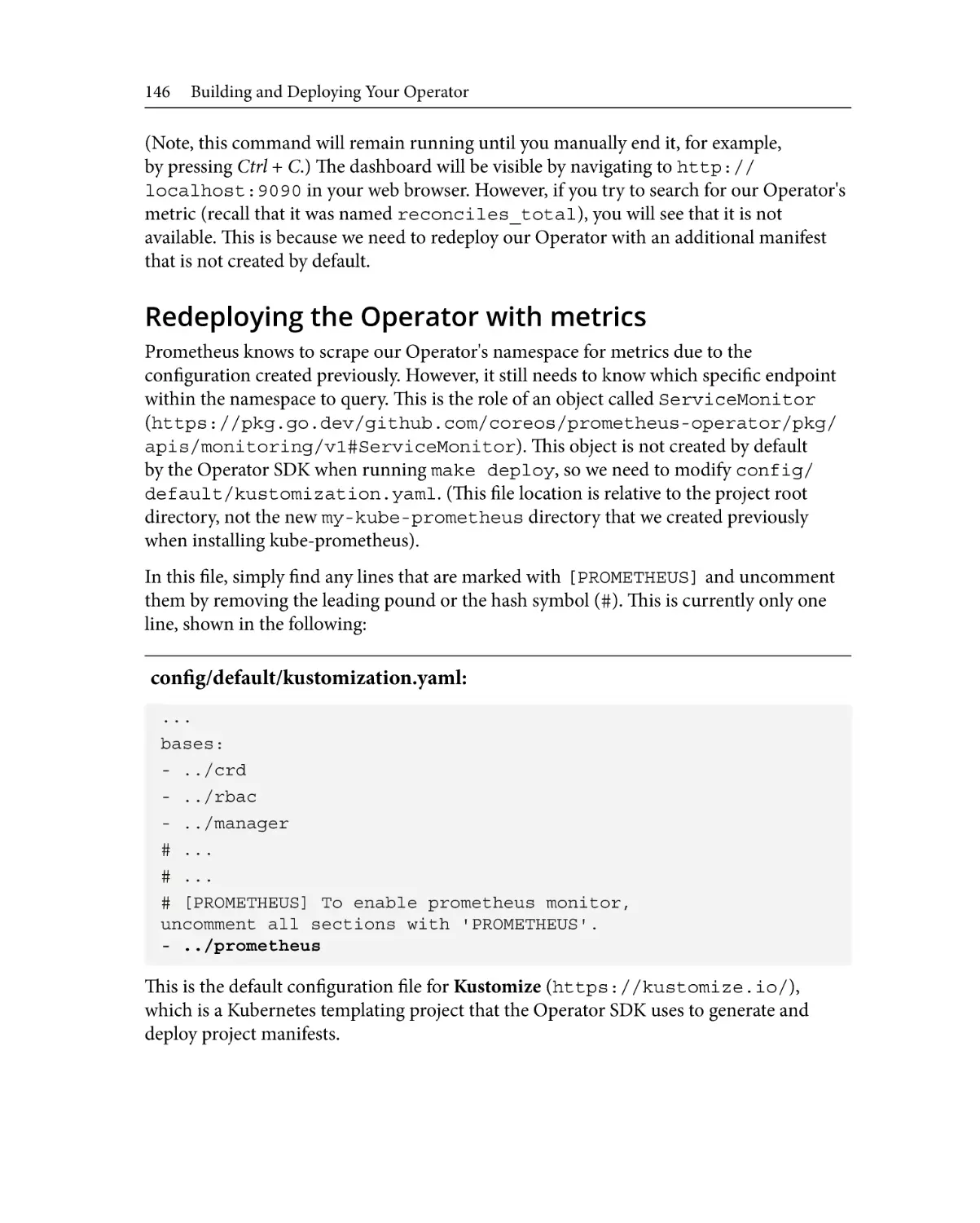 Redeploying the Operator with metrics