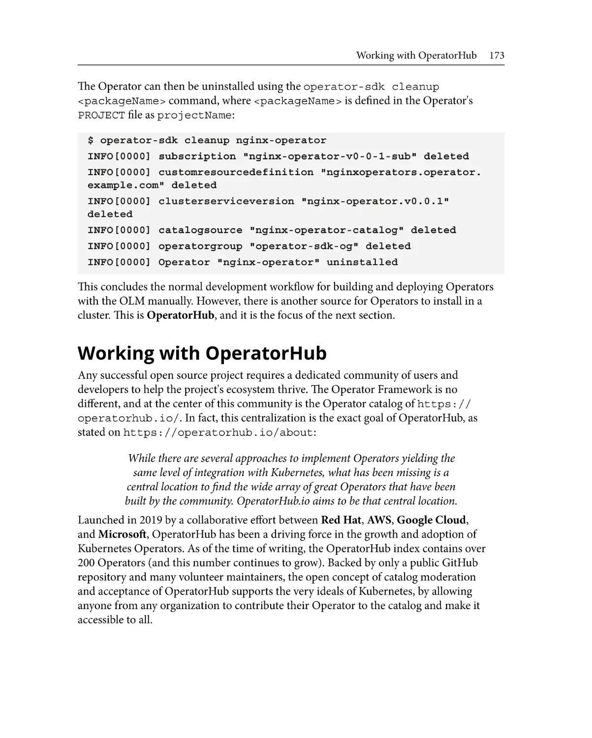 Working with OperatorHub