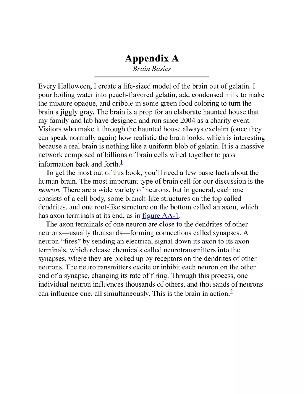 Appendix A