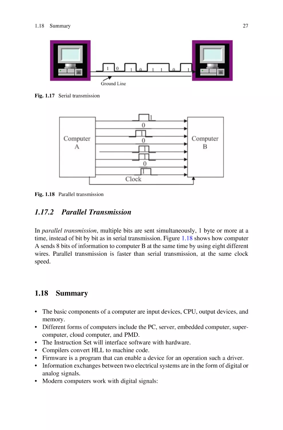 1.17.2 Parallel Transmission
1.18 Summary