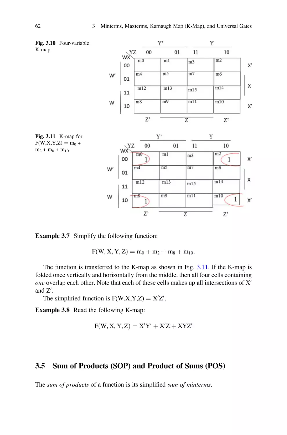 3.5 Sum of Products (SOP) and Product of Sums (POS)