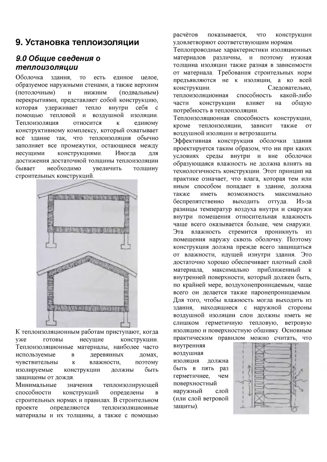 ﻿9. Установка теплоизоляци