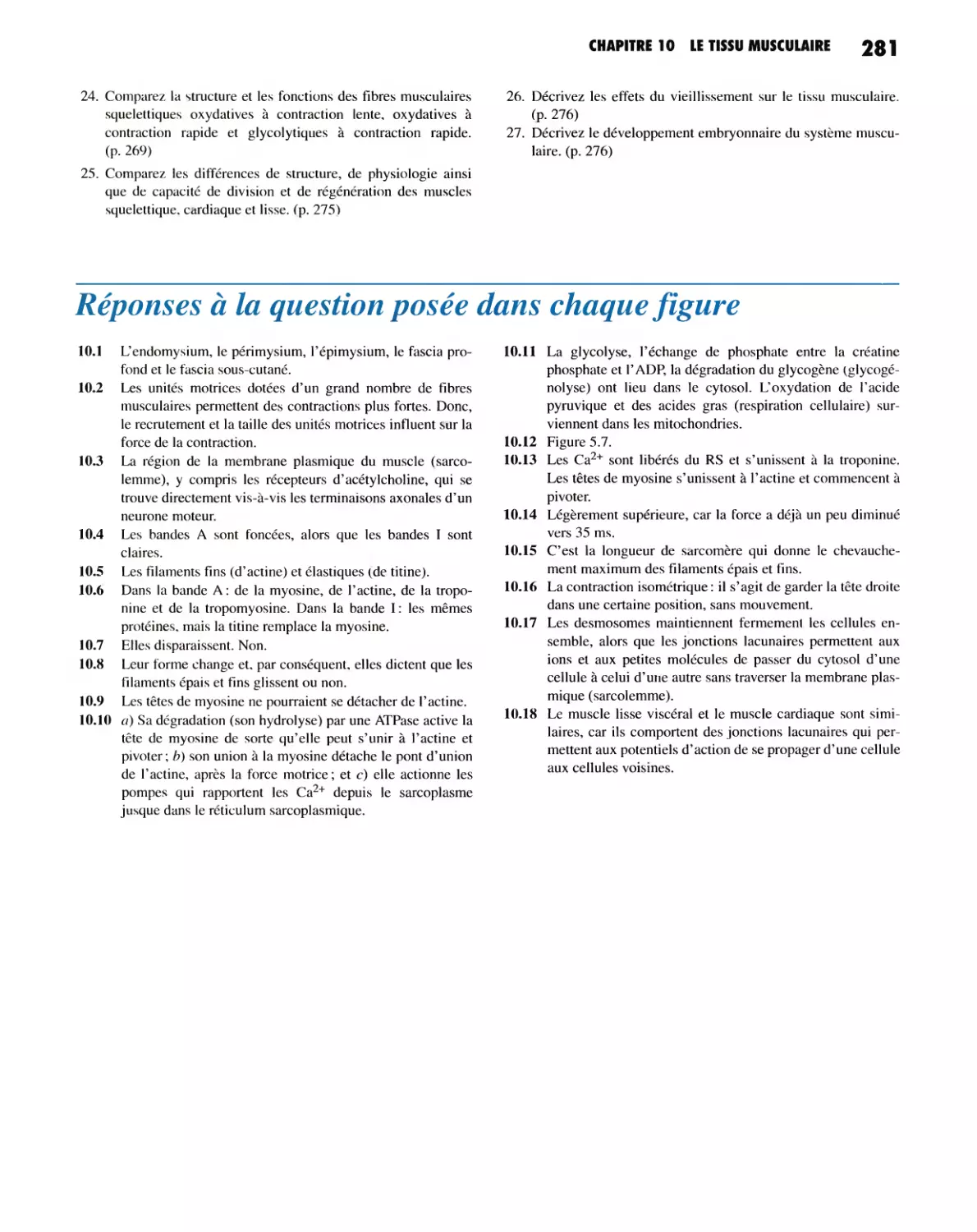 RÉPONSES À LA QUESTION POSÉE DANS CHAQUE FIGURE