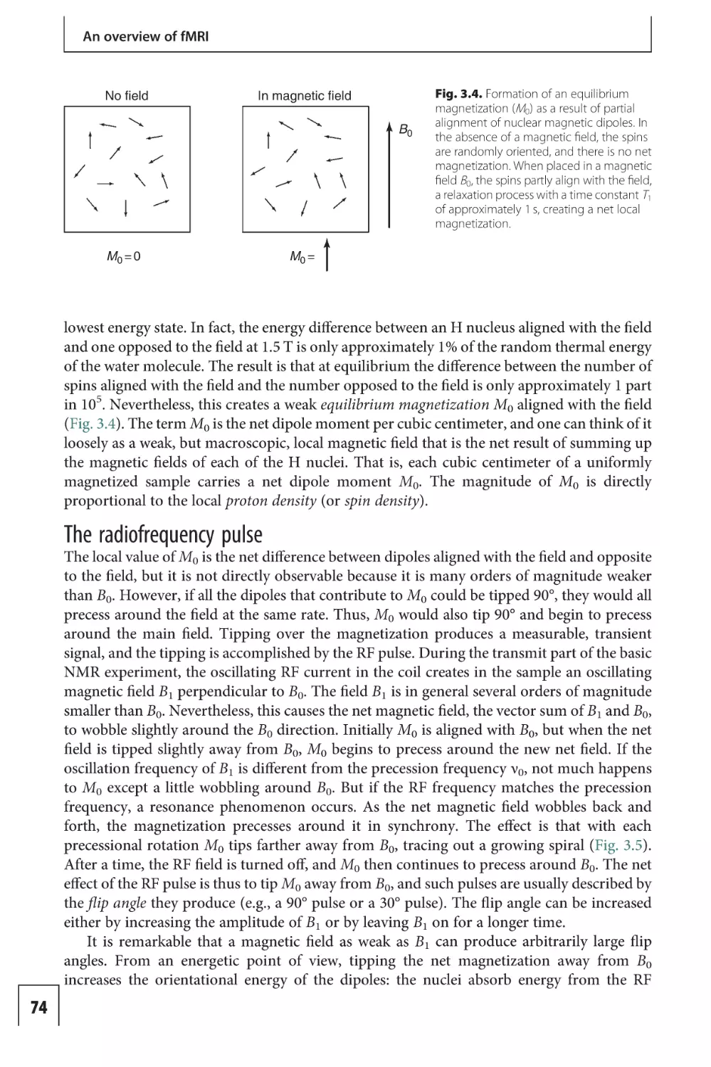 The radiofrequency pulse