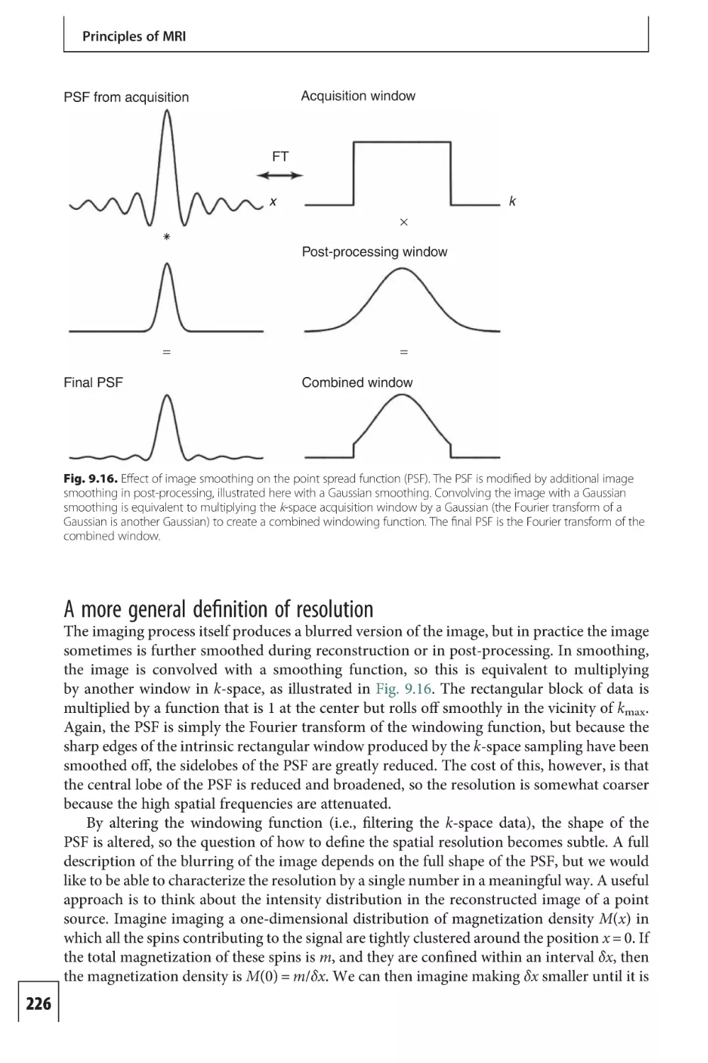 A more general definition of resolution