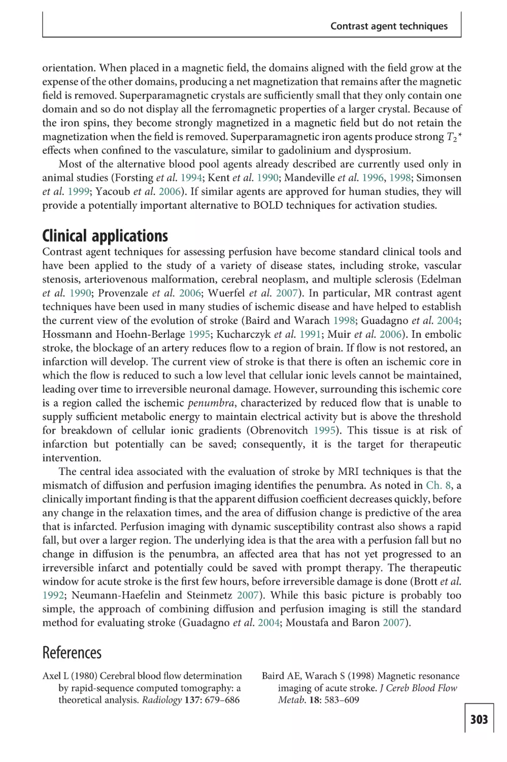 Clinical applications
References