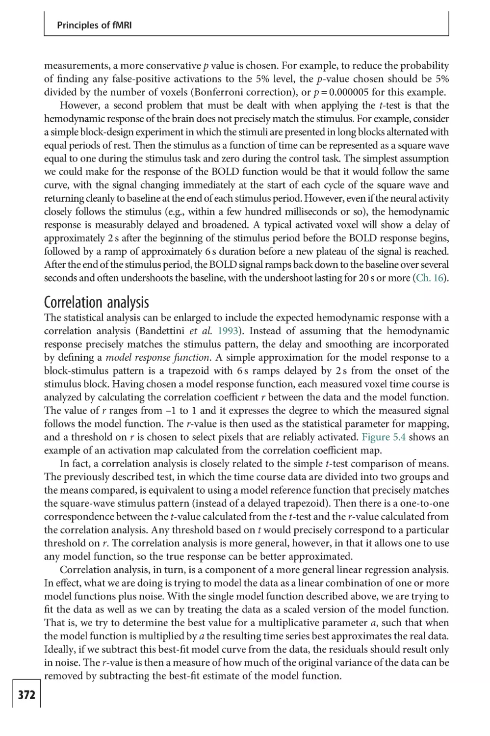 Correlation analysis