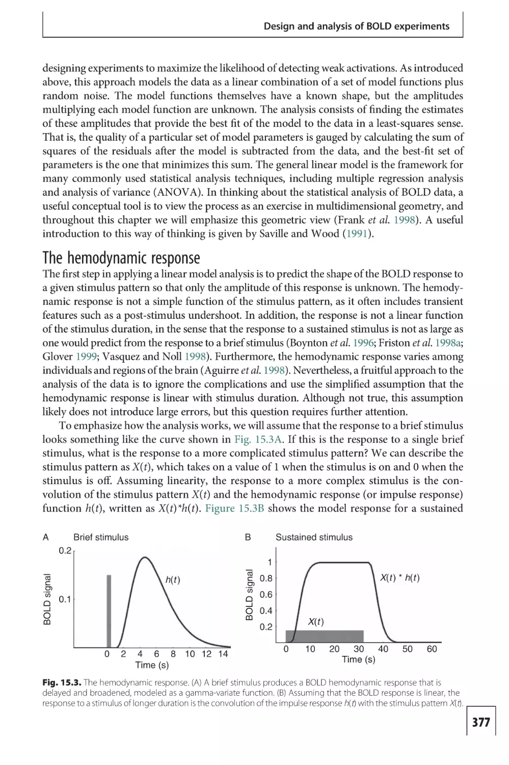 The hemodynamic response