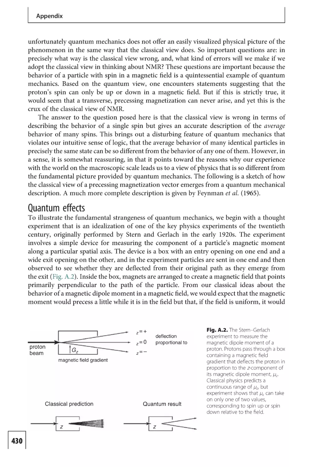 Quantum effects