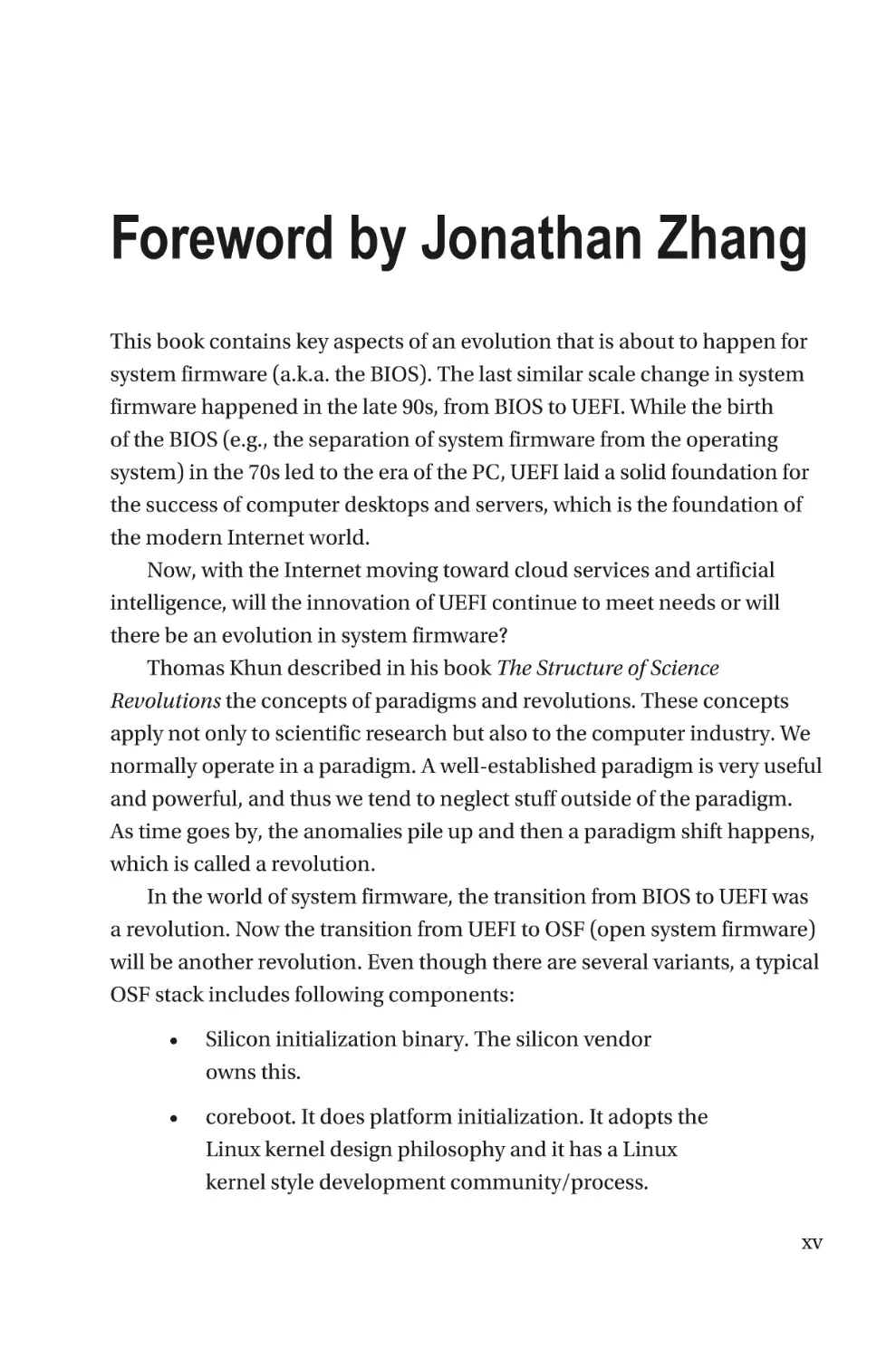 Foreword by Jonathan Zhang