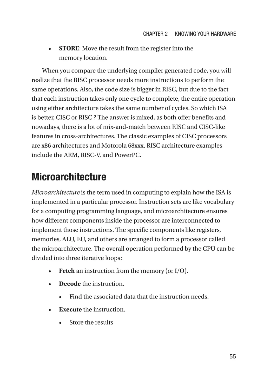 Microarchitecture