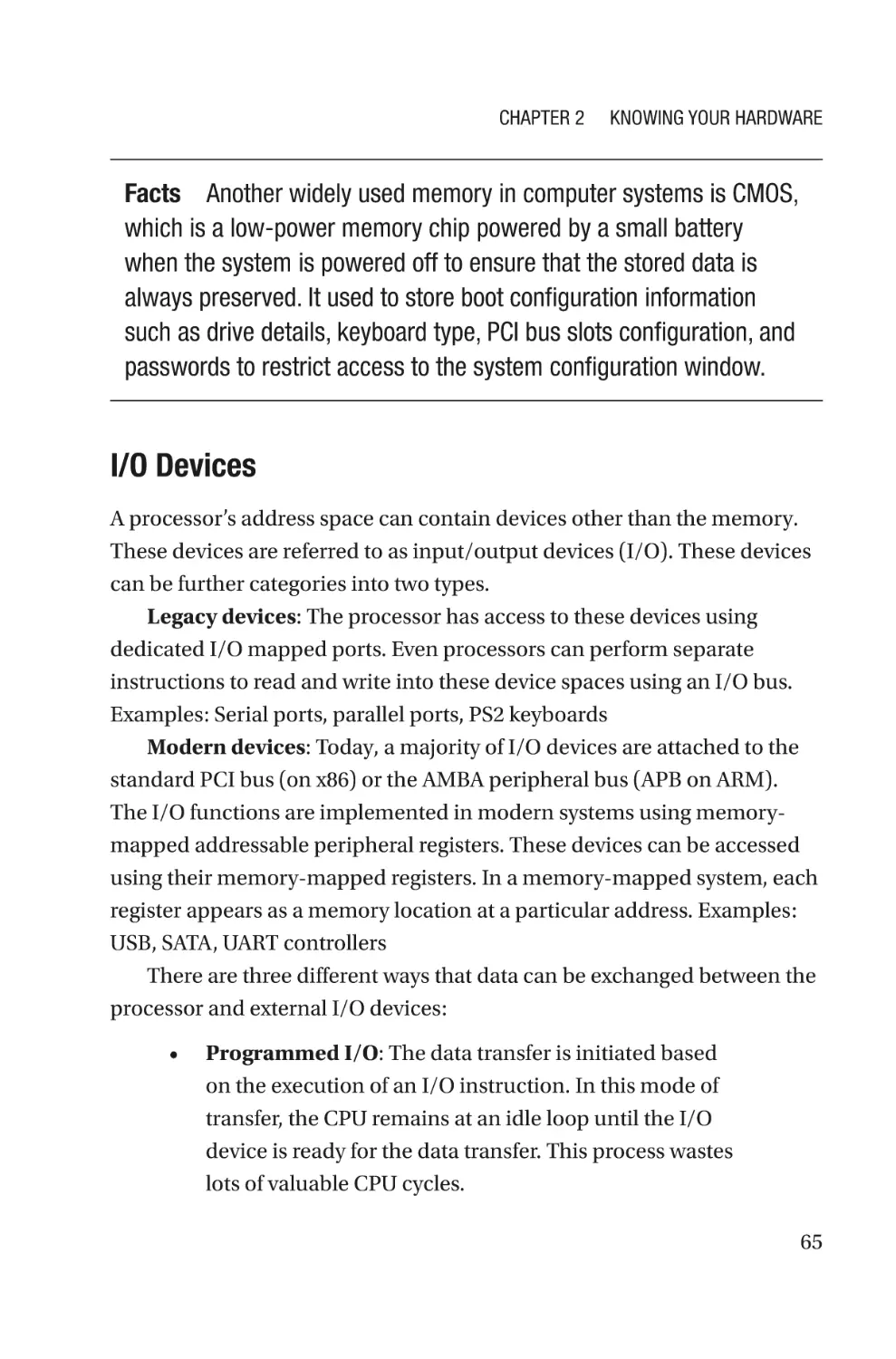 I/O Devices