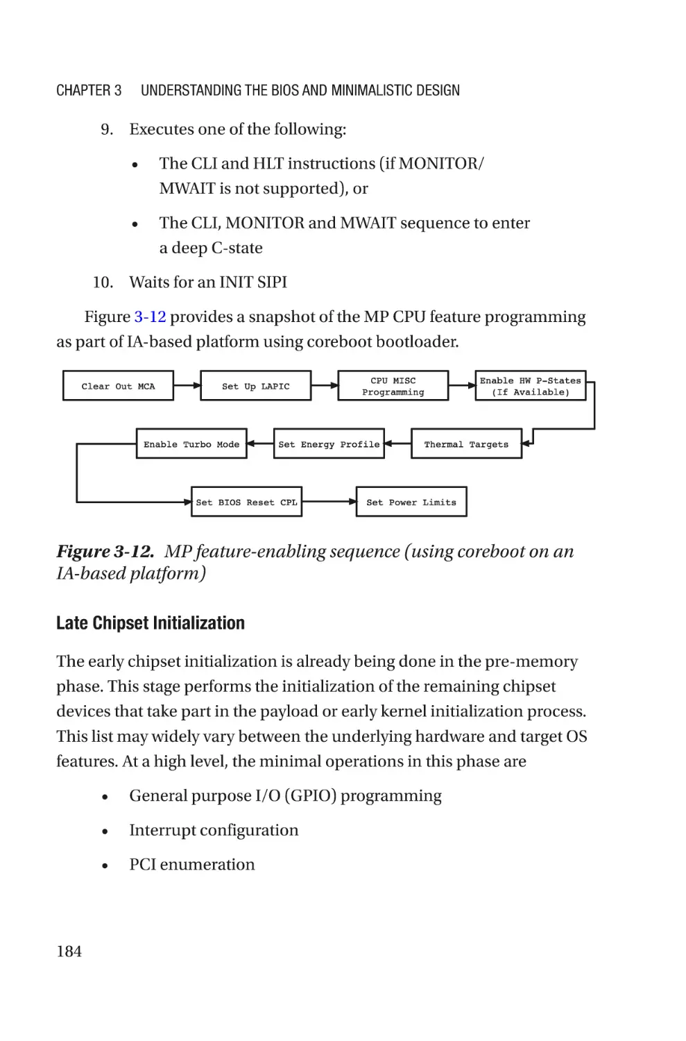 Late Chipset Initialization