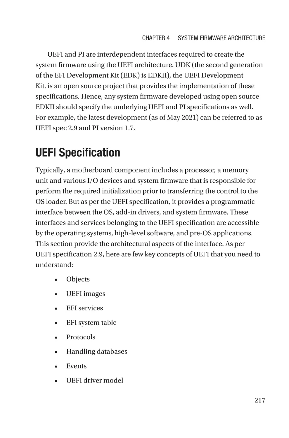 UEFI Specification