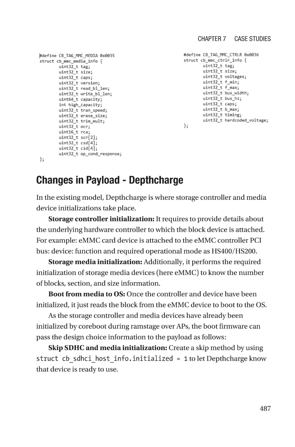 Changes in Payload - Depthcharge