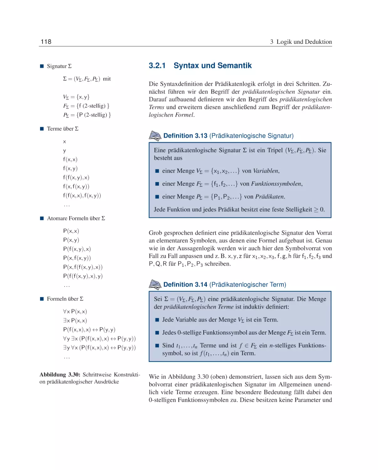 3.2.1 Syntax und Semantik