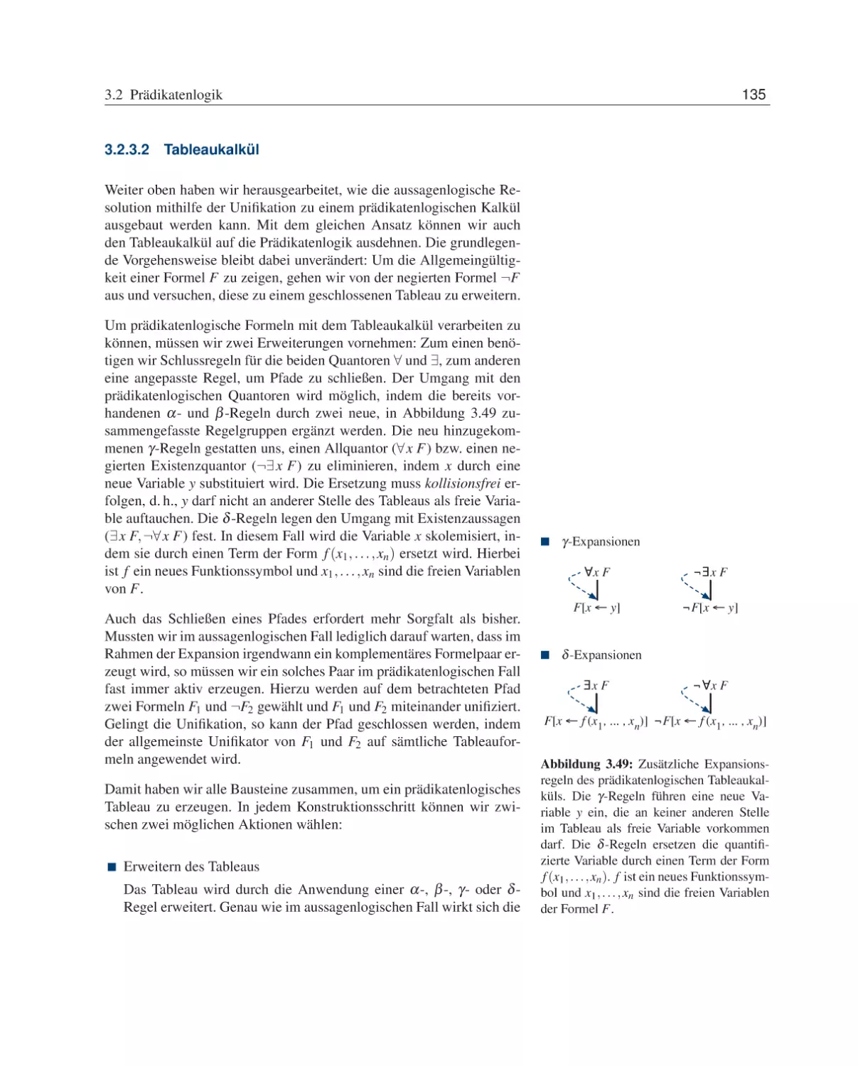 3.2.3.2 Tableaukalkül