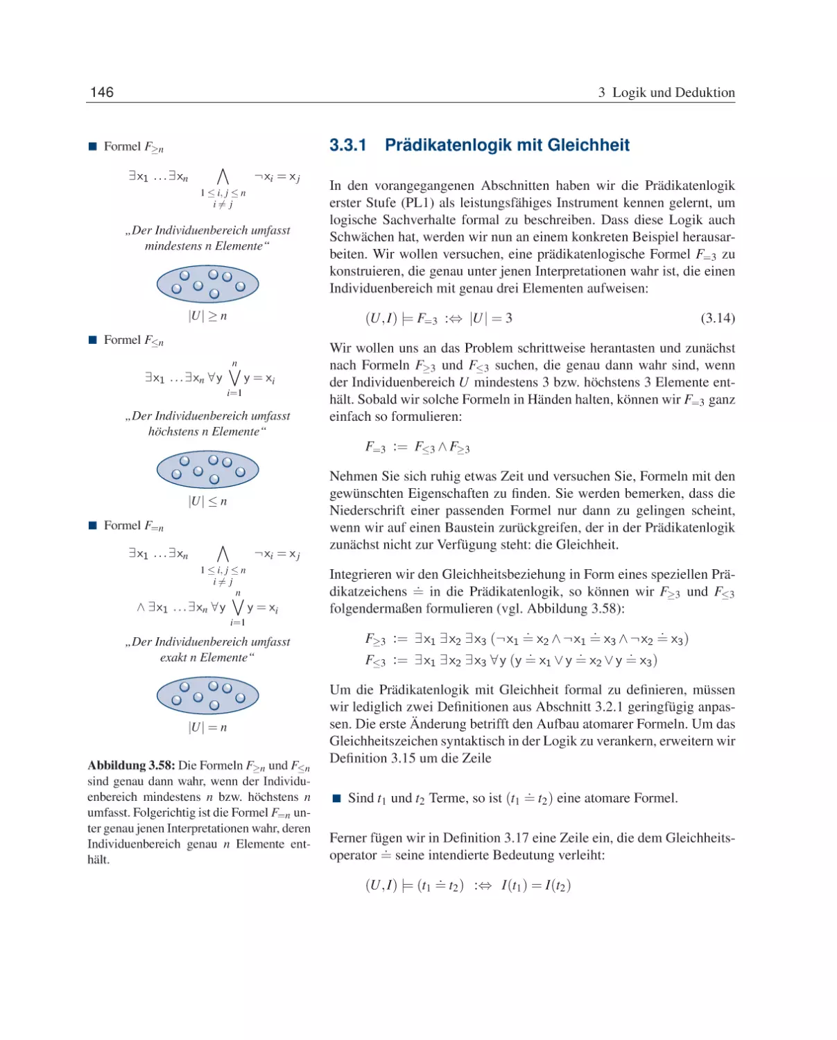 3.3.1 Prädikatenlogik mit Gleichheit