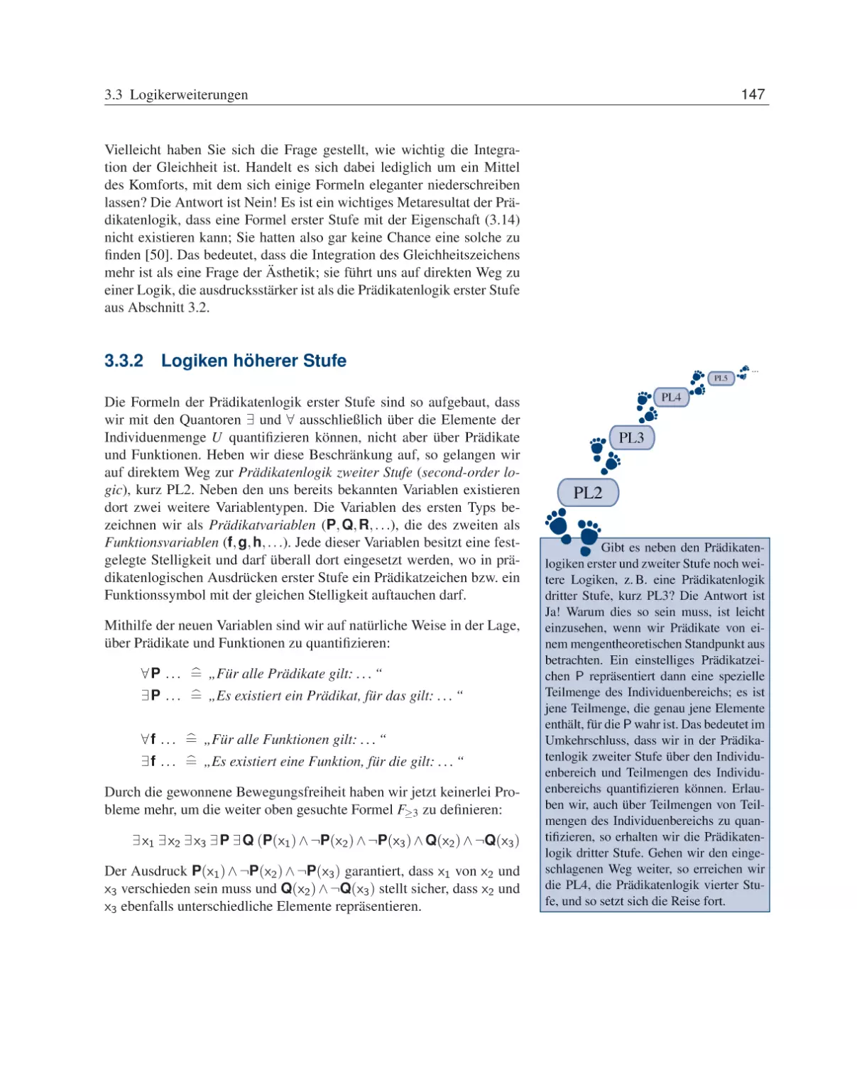 3.3.2 Logiken höherer Stufe