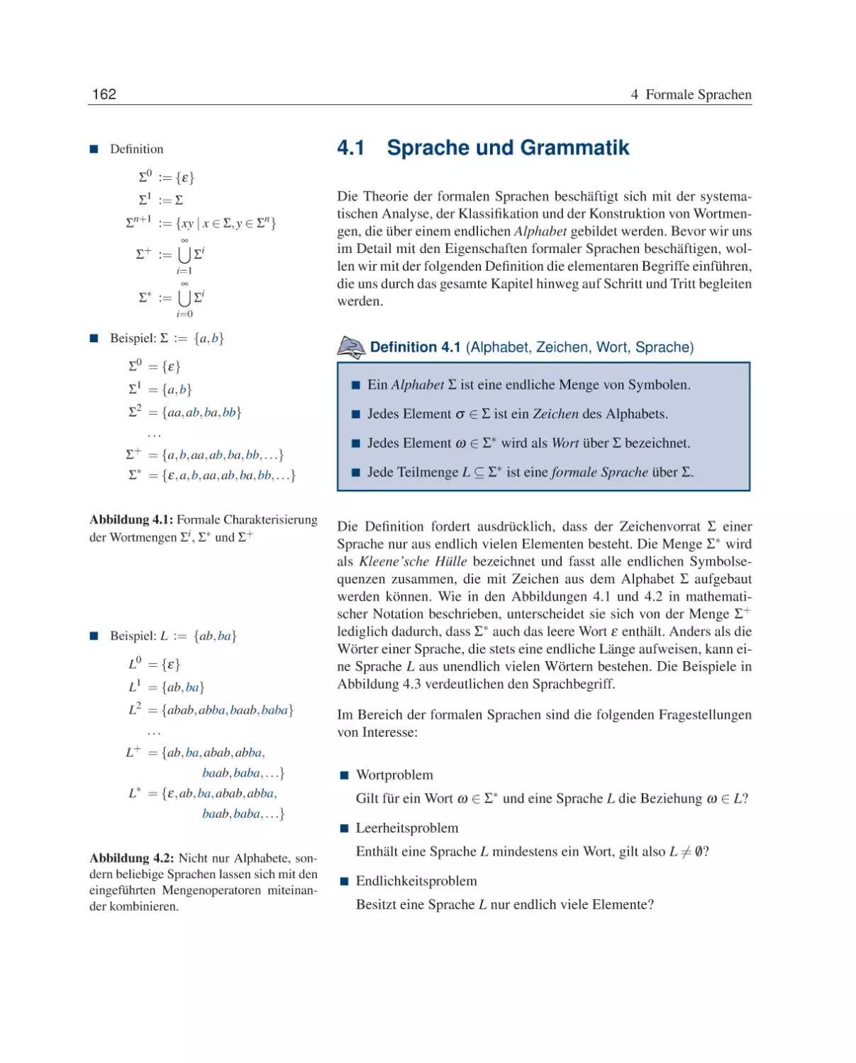 4.1 Sprache und Grammatik