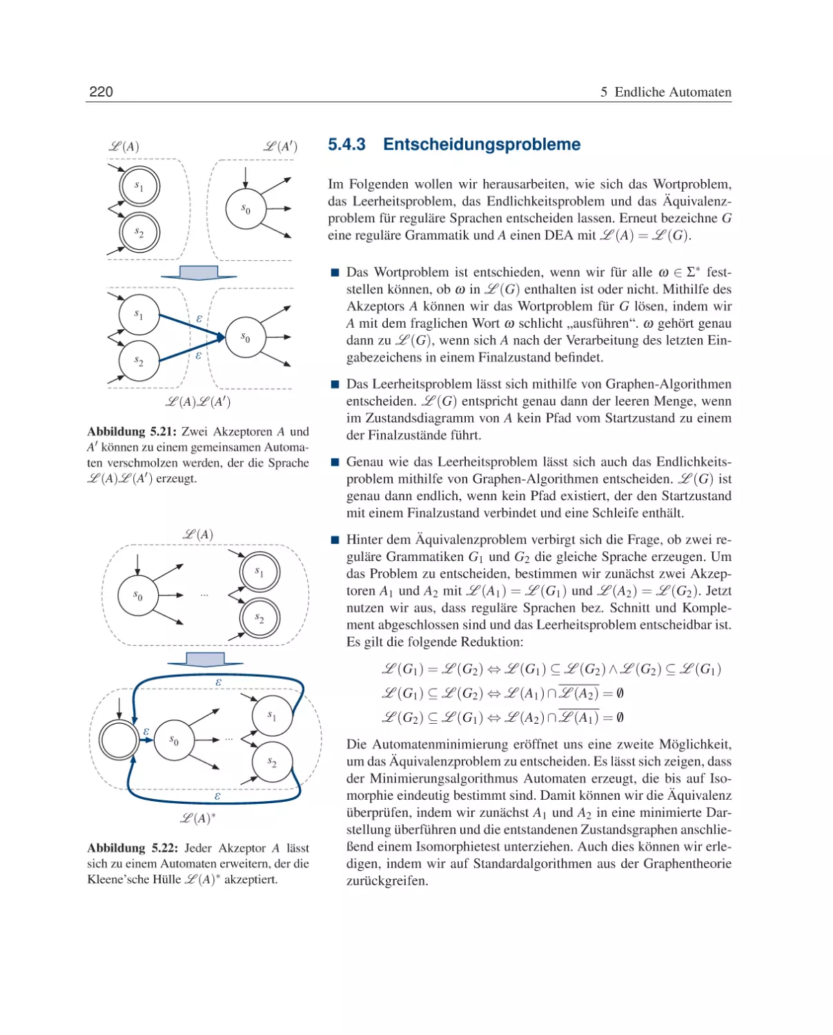 5.4.3 Entscheidungsprobleme