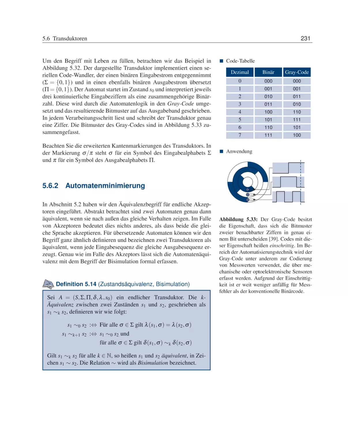 5.6.2 Automatenminimierung