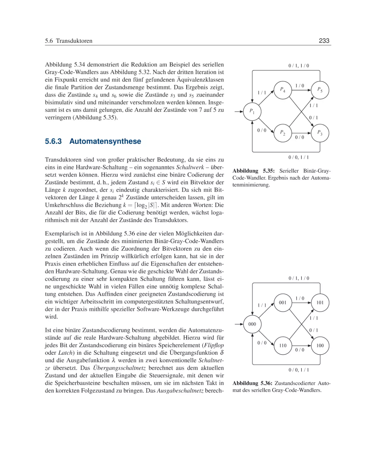 5.6.3 Automatensynthese