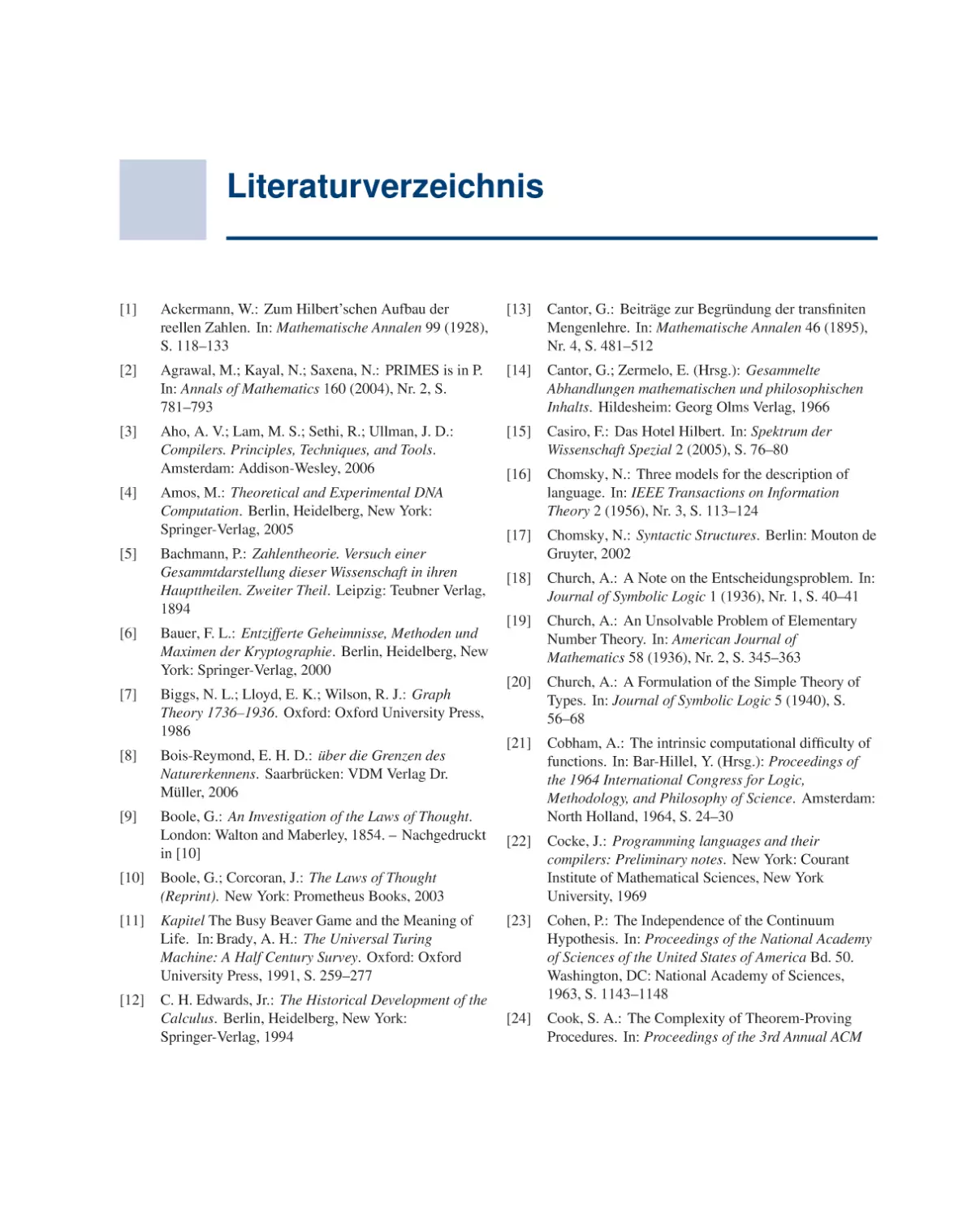 Literaturverzeichnis