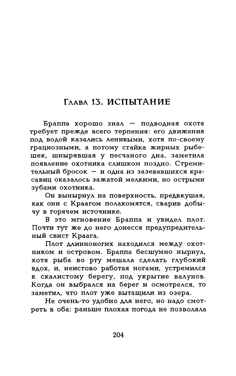 Глава 13. ИСПЫТАНИЕ