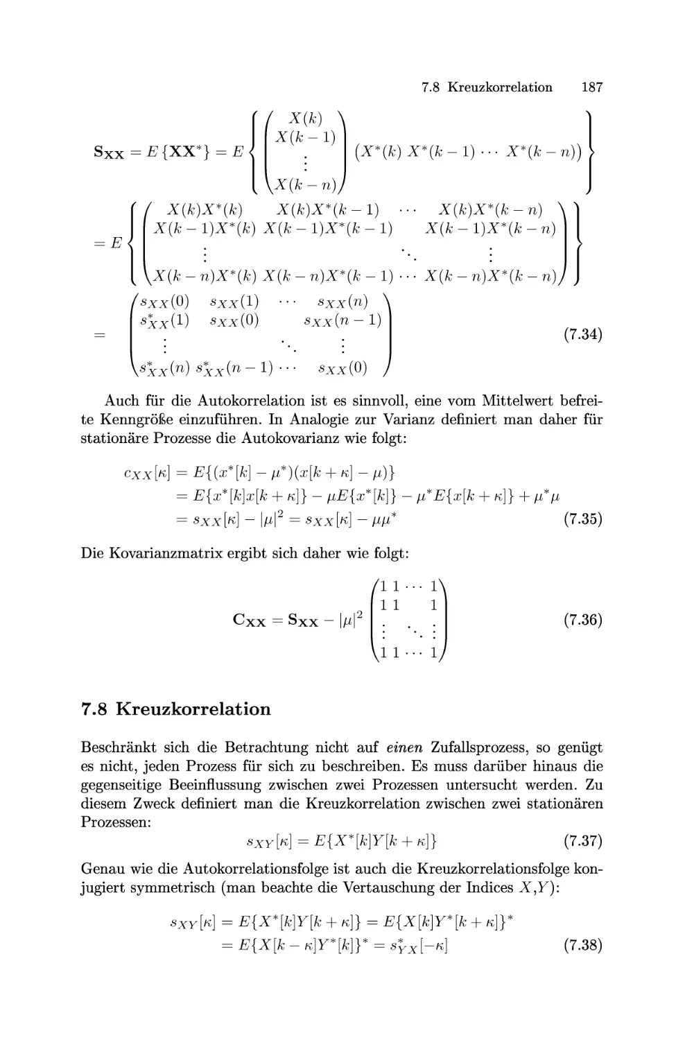 Kreuzkorrelation